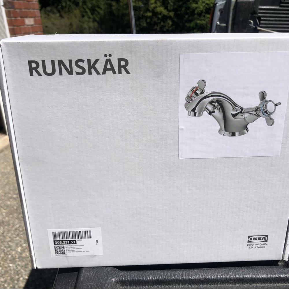 IKEA RUNSKÄR Chrome Faucet